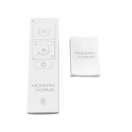 Modern Forms 6-Speed Ceiling Fan Wireless Bluetooth Remote Control Wall Cradle White F-RC